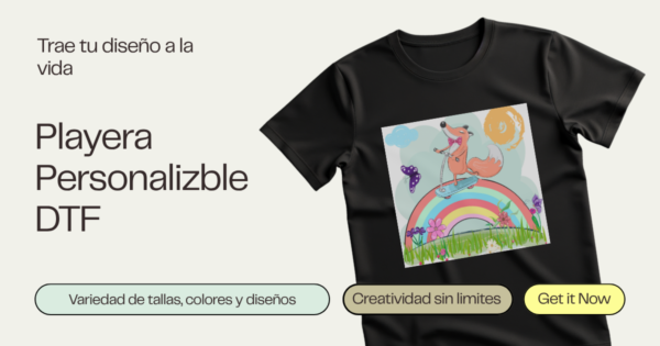 Playera Personalizable DTF Infantil