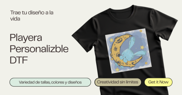 Playera Personalizable DTF Infantil