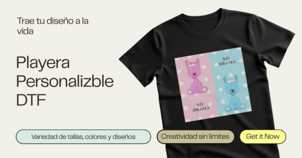 Playera Personalizable DTF Infantil