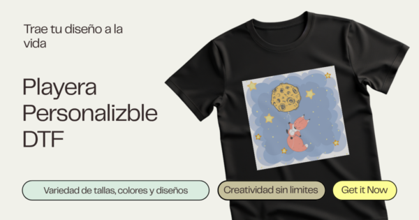 Playera Personalizable DTF Infantil