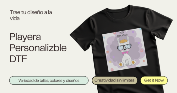Playera Personalizable DTF Infantil