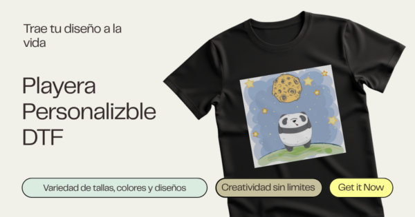 Playera Personalizable DTF Infantil