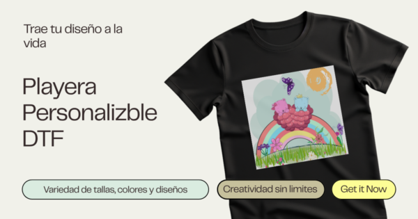 Playera Personalizable DTF Infantil