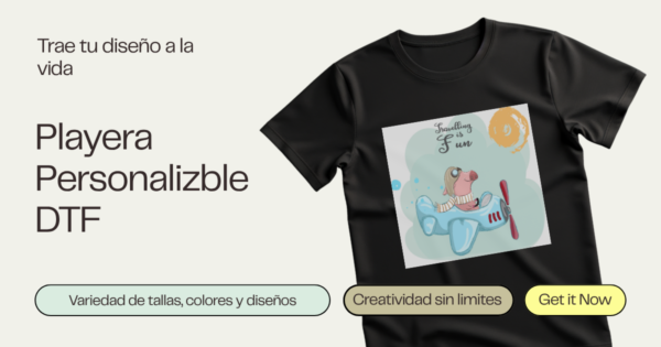 Playera Personalizable DTF Infantil