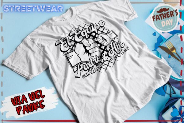Playera Sublimable Personalizable Dia del Padre