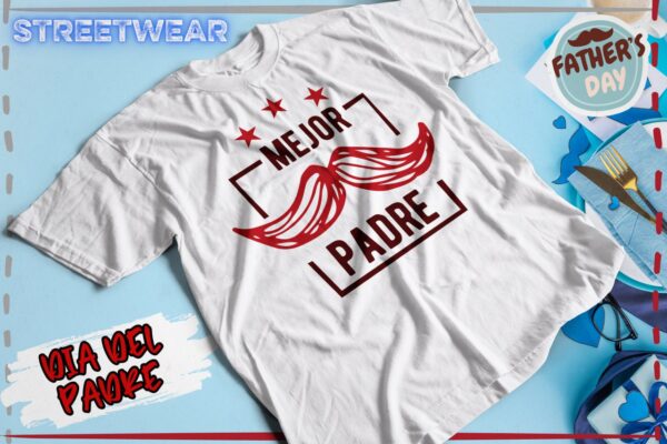 Playera Sublimable Personalizable Dia del Padre