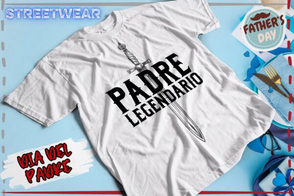 Playera Sublimable Personalizable Dia del Padre