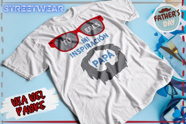 Playera Sublimable Personalizable Dia del Padre