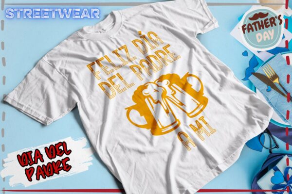 Playera Sublimable Personalizable Dia del Padre