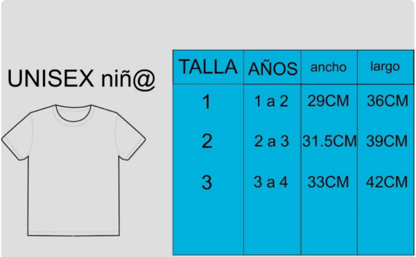 Playera Personalizable DTF Infantil