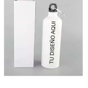 Botella de agua de sublimación en blanco de 750 ml