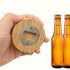 Destapador mágnetico para botellas personalizable grabado láser