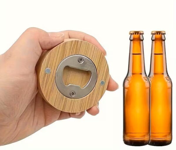 Destapador mágnetico para botellas personalizable grabado láser