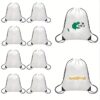 Bolso Deportivo con Cordón para Gimnasio, Blanco