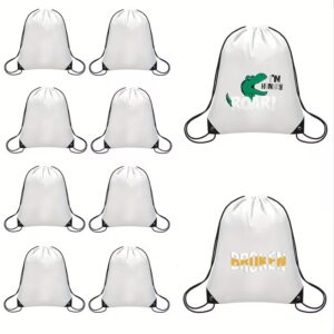 Bolso Deportivo con Cordón para Gimnasio, Blanco