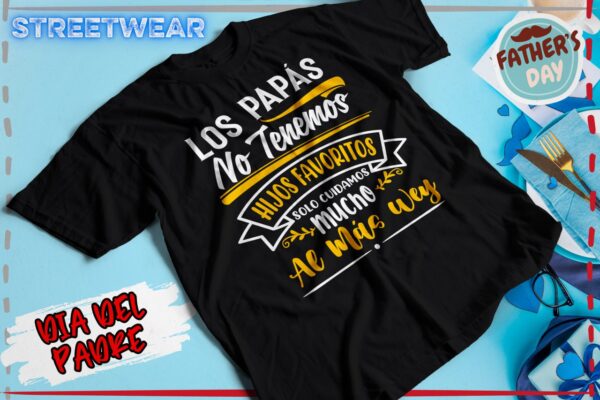 Playera Sublimable Personalizable Dia del Padre