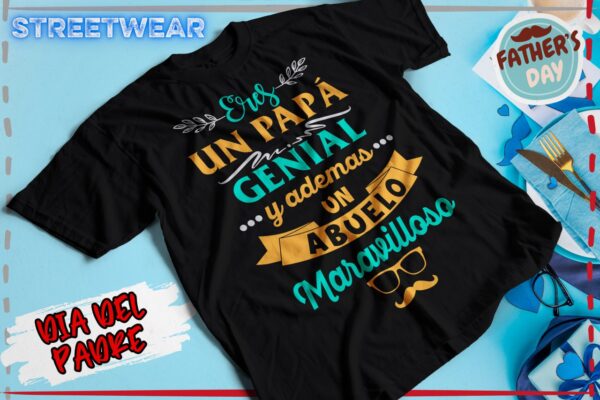 Playera Sublimable Personalizable Dia del Padre