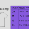 Playera Personalizable DTF Infantil