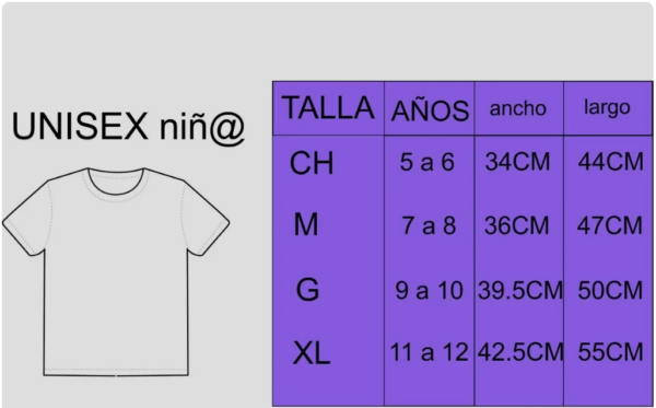 Playera Personalizable DTF Infantil